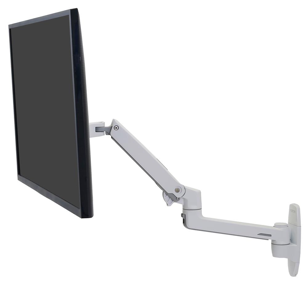 Wandhalterung Monitorhalterung, für 17- bis 24-Zoll-Computerbildschirme -  Stützlochabstand 75 x 75, 100 x 100, mit Edelstahlsäule: :  Elektronik & Foto