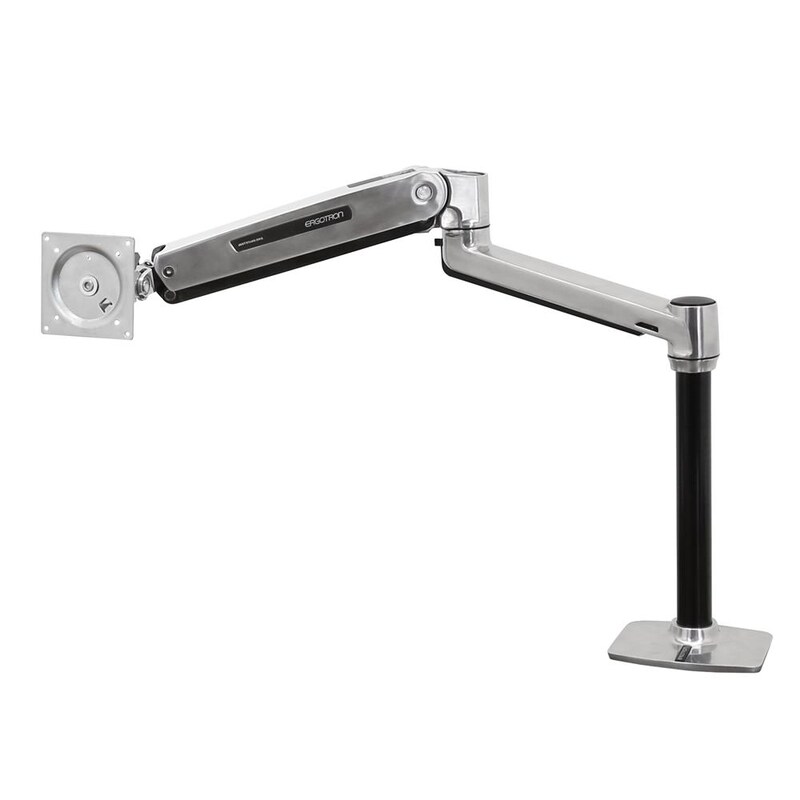 Ergotron LX HD Steh-Sitz Monitor Arm, Tischhalterung