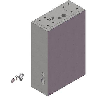ABL Betonfertigfundament für Stelen STEMH10/20/30 und POLEMH1/2/3 EMH9999