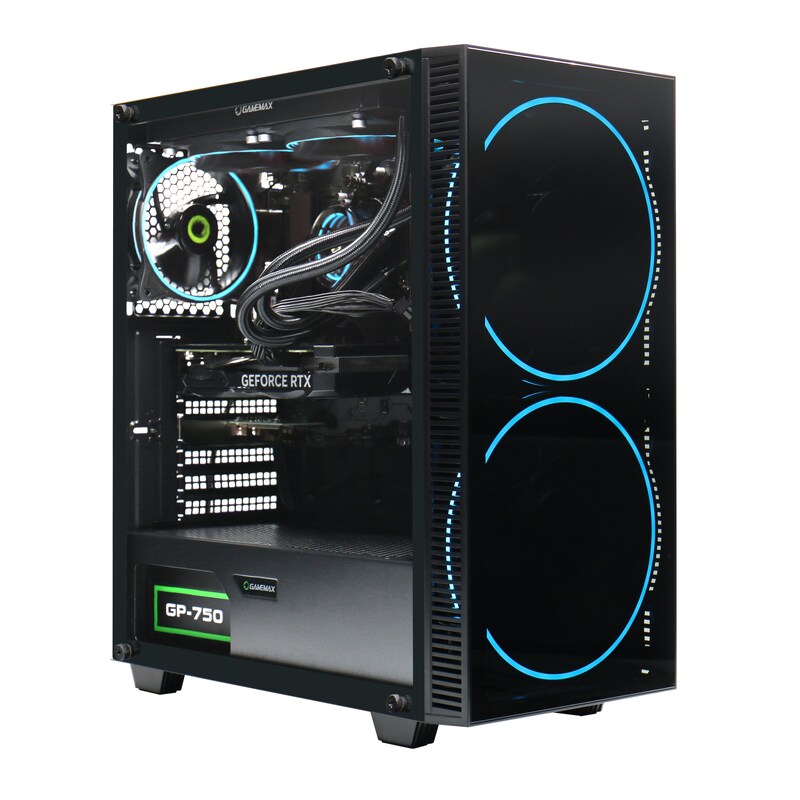 Hyrican Gamemax Black Hole 7195 R7-7700X 16GB 1TB SSD RTX4060Ti W11H