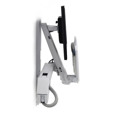 hung EW günstig Kaufen-Ergotron StyleView® Steh-Sitz Combo Schwenkarm (weiß). Ergotron StyleView® Steh-Sitz Combo Schwenkarm (weiß) <![CDATA[• Für Monitore bis 24