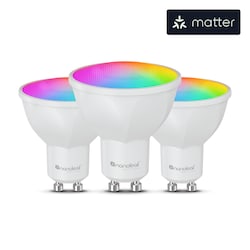 Nanoleaf Essentials Matter Smart Bulb GU10 LED-Leuchtmittel 3er-Pack