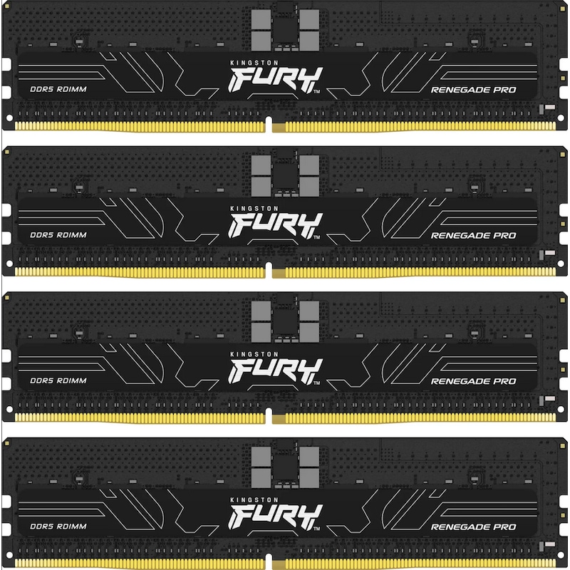 64GB(4x16) Kingston FURY Renegade Pro DDR5-5600 RAM CL28 ECC Reg RDIMM Speicher