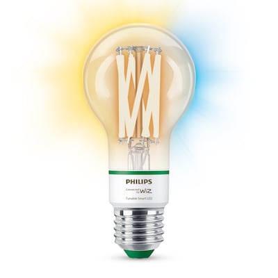 WiZ Smart günstig Kaufen-WiZ 60W Tunable White smarte LED Lampe Einzelpack. WiZ 60W Tunable White smarte LED Lampe Einzelpack <![CDATA[• Austauschtype: LED-Lampe / Sockel: E27 / Lichtfarbe: kaltweiß • Leistung: 4,3 Watt als Ersatz für 60 Watt • Energieeffizienzklasse: A 