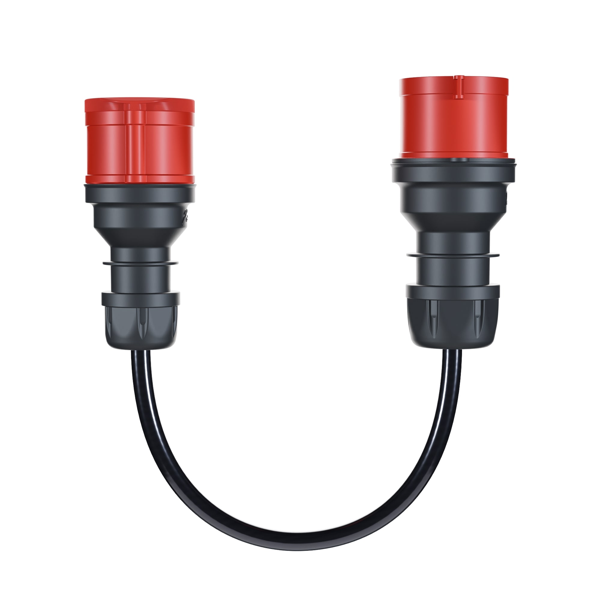 go-e Adapter Gemini flex 11kW auf 32A CEE rot