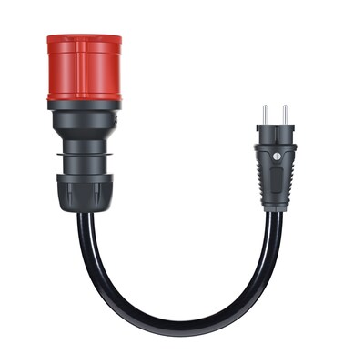 ADAPTER KABEL günstig Kaufen-go-e Adapter Gemini flex 22kW auf Steckdose. go-e Adapter Gemini flex 22kW auf Steckdose <![CDATA[• Adapterkabel für Gemini flex 22kW Anschluss an Haushaltssteckdose • Auch mit go-e Charger HOME+ 22kW kompatibel • Ladeleistung: max. 16 A • Länge