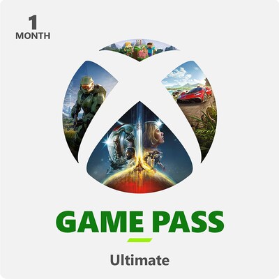 ON Cloud günstig Kaufen-Xbox Game Pass Ultimate | 1 Monat. Xbox Game Pass Ultimate | 1 Monat <![CDATA[• Zugriff auf über 100 Xbox und PC-Spiele ohne Zusatzkosten • Alle Spiele der Xbox Game Studios am Releasetag kostenlos spielen • Alle Spiele auch per Cloudgaming am Hand