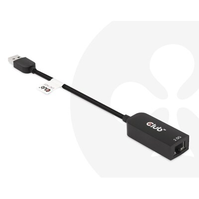 RJ45 Buchse günstig Kaufen-Club 3D USB 3.2 Gen1 Adapter Typ-A zu 2,5 Gigabit Ethernet St./Bu. schwarz. Club 3D USB 3.2 Gen1 Adapter Typ-A zu 2,5 Gigabit Ethernet St./Bu. schwarz <![CDATA[• USB-Adapter • Anschlüsse: USB Typ A und RJ45-Buchse • Farbe: schwarz, Länge: 0,24m 