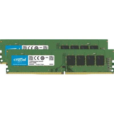 28 a  günstig Kaufen-8GB (2x4GB) Crucial DDR4-2666 CL19 DIMM RAM Speicher Kit. 8GB (2x4GB) Crucial DDR4-2666 CL19 DIMM RAM Speicher Kit <![CDATA[• 8 GB (RAM-Module: 2 Stück) • DDR4-RAM 2666 MHz • CAS Latency (CL) 19 • Anschluss:288-pin, Spannung:1,2 Volt • Besonder