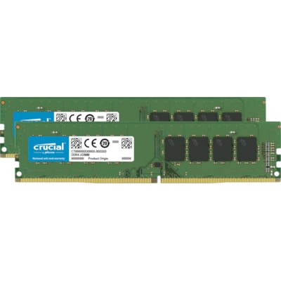 Ram Speicher günstig Kaufen-8GB (2x4GB) Crucial DDR4-2666 CL19 DIMM RAM Speicher Kit. 8GB (2x4GB) Crucial DDR4-2666 CL19 DIMM RAM Speicher Kit <![CDATA[• 8 GB (RAM-Module: 2 Stück) • DDR4-RAM 2666 MHz • CAS Latency (CL) 19 • Anschluss:288-pin, Spannung:1,2 Volt • Besonder