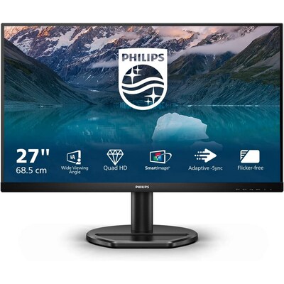 Office 9 günstig Kaufen-Philips S-Line 275S9JAL 68,6cm (27") QHD VA Office Monitor 16:9 HDMI/DP/USB 75Hz. Philips S-Line 275S9JAL 68,6cm (27") QHD VA Office Monitor 16:9 HDMI/DP/USB 75Hz <![CDATA[• Energieeffizienzklasse: F • Größe: 68,6 cm (27 Zoll) 16:9, Auflösu