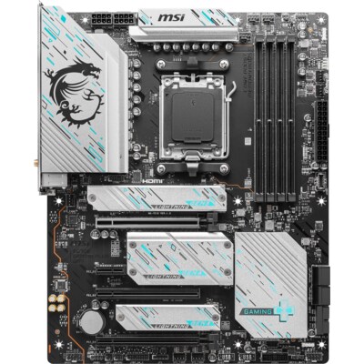 USB c günstig Kaufen-MSI X670E GAMING PLUS WIFI ATX Mainboard Sockel AM5 4x M.2/USB-C/WIFI/BT. MSI X670E GAMING PLUS WIFI ATX Mainboard Sockel AM5 4x M.2/USB-C/WIFI/BT <![CDATA[• ATX Mainboard mit Sockel AMD AM5 für AMD RYZEN 7000 Serie-CPU • AMD X670-Chipsatz, keine Gra