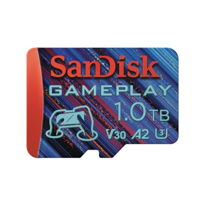 microSDXC Speicherkarte günstig Kaufen-SanDisk GamePlay 1 TB microSDXC UHS-I-Speicherkarte bis 190 MB/s. SanDisk GamePlay 1 TB microSDXC UHS-I-Speicherkarte bis 190 MB/s <![CDATA[• Speichertyp: microSDXC (UHS-I) • Speicherkapazität: 1 TB • Geschwindigkeitsklasse: Cl10, U3, V30 • max. 