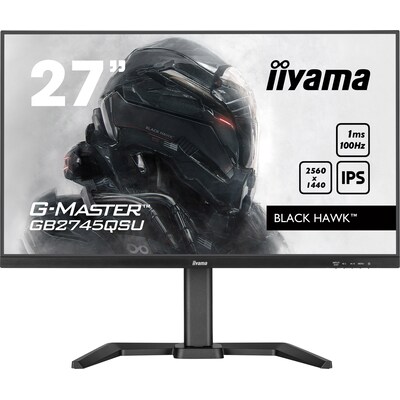 iiyama G-MASTER GB2745QSU-B1 68.5cm (27") WQHD IPS Gaming Monitor HDMI/DP/USB