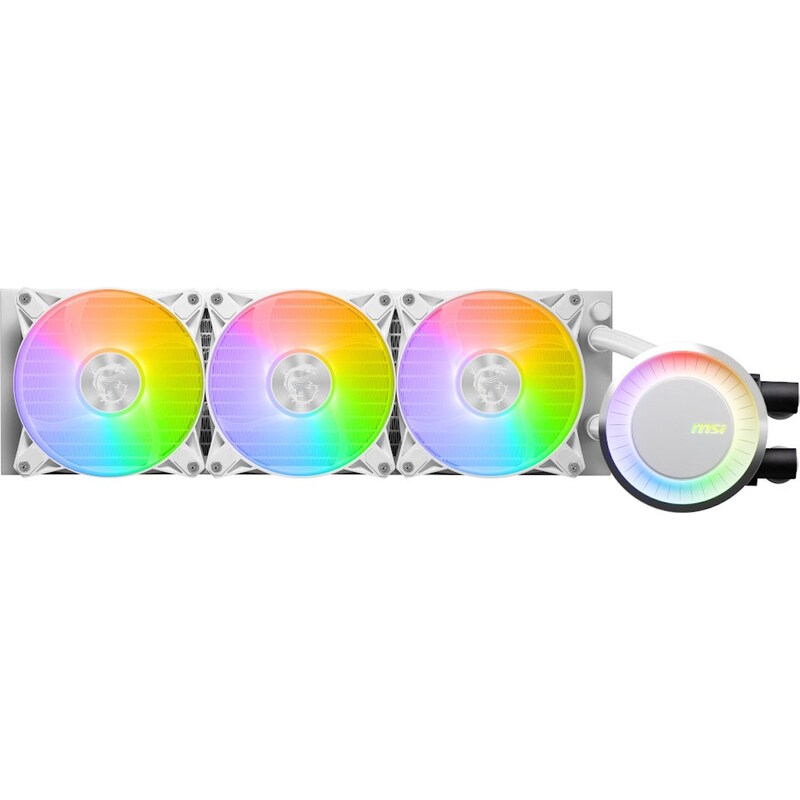 MSI MAG Core Liquid E360 CPU Komplettwasserkühlung für AMD und Intel CPU White