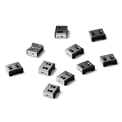 10x Schutz günstig Kaufen-SMARTKEEPER ESSENTIAL 10x USB-A Blocker Schwarz. SMARTKEEPER ESSENTIAL 10x USB-A Blocker Schwarz <![CDATA[• Die physische IT-Sicherheitslösung für IT/OT-Hardwareschnittstellen • Effektiver Schutz vor unbefugten Zugriffen und Datenverlusten • Passe