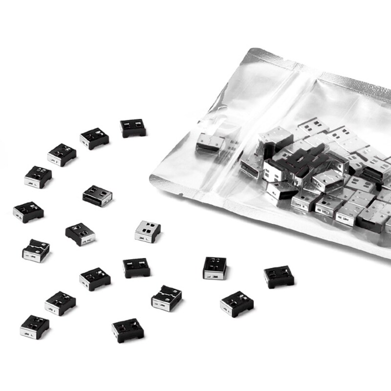 GT 1 günstig Kaufen-SMARTKEEPER ESSENTIAL 100x USB-A Blocker Schwarz. SMARTKEEPER ESSENTIAL 100x USB-A Blocker Schwarz <![CDATA[• Die physische IT-Sicherheitslösung für IT/OT-Hardwareschnittstellen • Effektiver Schutz vor unbefugten Zugriffen und Datenverlusten • Passend für