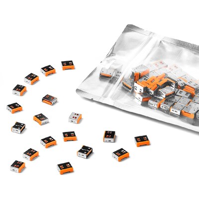 zu B günstig Kaufen-SMARTKEEPER ESSENTIAL 100x USB-A Blocker Orange. SMARTKEEPER ESSENTIAL 100x USB-A Blocker Orange <![CDATA[• Die physische IT-Sicherheitslösung für IT/OT-Hardwareschnittstellen • Effektiver Schutz vor unbefugten Zugriffen und Datenverlusten • Passe