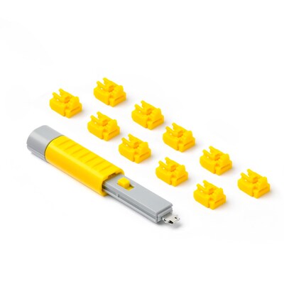 10x Schutz günstig Kaufen-SMARTKEEPER ESSENTIAL 10x RJ45 Port Blockers+1x Lock Key Basic Gelb. SMARTKEEPER ESSENTIAL 10x RJ45 Port Blockers+1x Lock Key Basic Gelb <![CDATA[• Die physische IT-Sicherheitslösung für IT/OT-Hardwareschnittstellen • Effektiver Schutz vor unbefugte