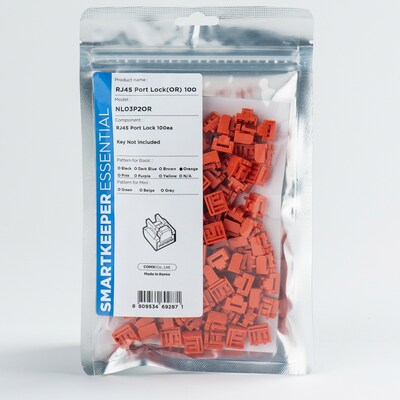 cke 10 günstig Kaufen-SMARTKEEPER ESSENTIAL 100x RJ45 Port Blockers Orange. SMARTKEEPER ESSENTIAL 100x RJ45 Port Blockers Orange <![CDATA[• Die physische IT-Sicherheitslösung für IT/OT-Hardwareschnittstellen • Effektiver Schutz vor unbefugten Zugriffen und Datenverlusten