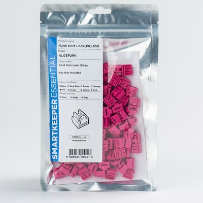 Die M günstig Kaufen-SMARTKEEPER ESSENTIAL 100x RJ45 Port Blockers Pink. SMARTKEEPER ESSENTIAL 100x RJ45 Port Blockers Pink <![CDATA[• Die physische IT-Sicherheitslösung für IT/OT-Hardwareschnittstellen • Effektiver Schutz vor unbefugten Zugriffen und Datenverlusten •