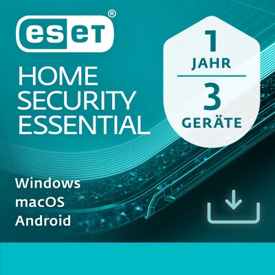 in verschiedenen günstig Kaufen-ESET HOME Security Essential | 3 Geräte | Download & Produktschlüssel. ESET HOME Security Essential | 3 Geräte | Download & Produktschlüssel <![CDATA[• Schutz vor verschiedenen Online-Bedrohungen wie Viren und Malware. • F