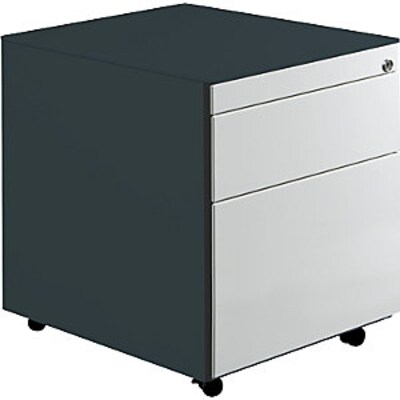 ATA mit günstig Kaufen-Schubladencontainer m.Rollen, 570x600, 1 Schub, 1 Hängereg., anthrazit/lichtgrau. Schubladencontainer m.Rollen, 570x600, 1 Schub, 1 Hängereg., anthrazit/lichtgrau <![CDATA[• Hochwertige Schubladenführung mit Selbsteinzug und Dämpfung. • Al