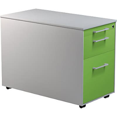 ST 1  günstig Kaufen-Schubladencontainer auf Rollen, 570x800mm, 1 Materialschub, alu/gelbgrün. Schubladencontainer auf Rollen, 570x800mm, 1 Materialschub, alu/gelbgrün <![CDATA[• Hochwertige Schubladenführung mit Selbsteinzug und Dämpfung. • Geräuschmindernde