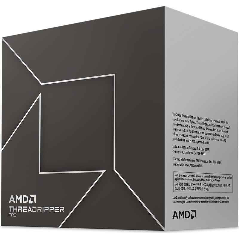 AMD Ryzen Threadripper PRO 7975WX (32x 4.0 GHz) Sockel SP6 (sTR5)