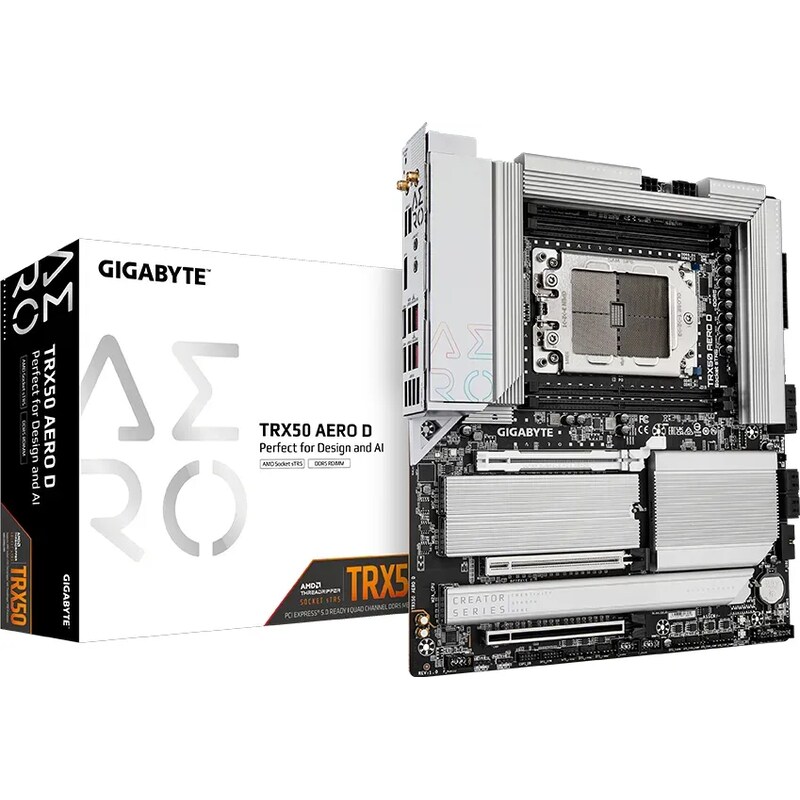 GIGABYTE TRX50 AERO D E-ATX Server Mainboard AMD Sockel SP6 (sTR5)