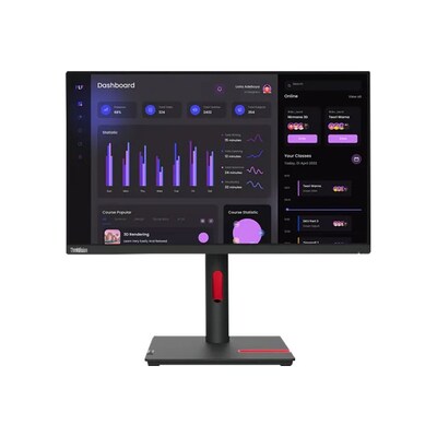 Lenovo ThinkVision T24i-30 60,5cm (23,8") FHD IPS Monitor HDMI/DP HV Pivot