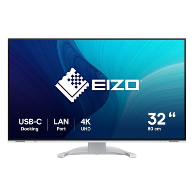 EIZO Flexscan EV3240X-WT 78,7cm (31") 4K UHD IPS Monitor DP/HDMI/USB-C HV