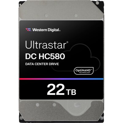 Western Digital Ultrastar DC HC580 0F62784 - 22 TB 3,5 Zoll SATA 6 Gbit/s