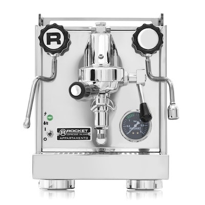 Espresso Maschine günstig Kaufen-Rocket RE501A1C11 Appartamento Inox / Kupfer. Rocket RE501A1C11 Appartamento Inox / Kupfer <![CDATA[• Espressomaschine 1350W aus Edelstahl (Inox / Kupfer) • 1.8 Liter Wasserbehälter • Milchaufschäumer • bis zu 2 Tassen pro Brühvorgang • Geeig