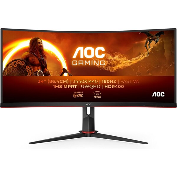 AOC CU34G2XP Gaming Monitor Curved