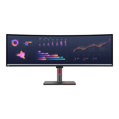 Lenovo ThinkVision P49w-30 124,5cm (49") DQHD 32:9 curved Monitor HDMI/DP/USB-C