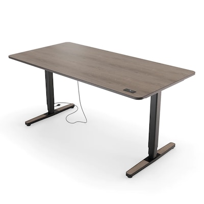 He is  günstig Kaufen-Yaasa Desk Pro 2 - 160x80cm - Eiche. Yaasa Desk Pro 2 - 160x80cm - Eiche <![CDATA[• Zwischen 64 und 130 cm elektrisch höhenverstellbar • Bedienelement in der Tischplatte integriert. • 2 Memory Positionen & Höhenanzeige • Traglast statisch 100 kg