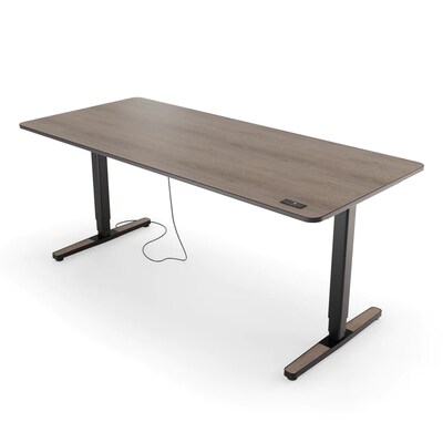 One I günstig Kaufen-Yaasa Desk Pro 2 - 180x80cm - Eiche. Yaasa Desk Pro 2 - 180x80cm - Eiche <![CDATA[• Zwischen 64 und 130 cm elektrisch höhenverstellbar • Bedienelement in der Tischplatte integriert. • 2 Memory Positionen & Höhenanzeige • Traglast statisch 100 kg