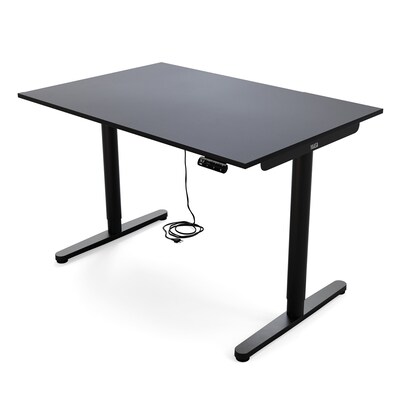 cm USB günstig Kaufen-Yaasa Desk Essential 120x80cm - Anthrazit. Yaasa Desk Essential 120x80cm - Anthrazit <![CDATA[• Zwischen 71 und 119 cm elektrisch höhenverstellbar • Anzeige der Tischhöhe, Memory-Funktion & Tastensperre. • Mit Kollisionssensor und USB-Ladeanschlus