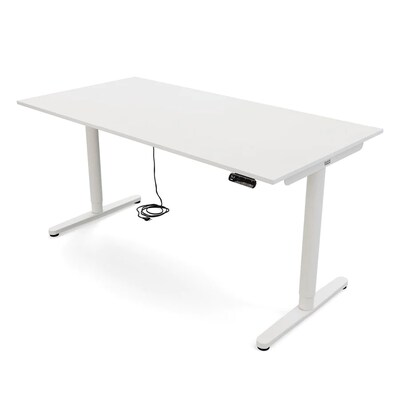 Weiss,Moskitonetz günstig Kaufen-Yaasa Desk Essential 160x80cm - Weiss. Yaasa Desk Essential 160x80cm - Weiss <![CDATA[• Zwischen 71 und 119 cm elektrisch höhenverstellbar • Anzeige der Tischhöhe, Memory-Funktion & Tastensperre. • Mit Kollisionssensor • Traglast statisch 100 kg