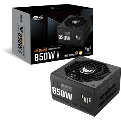 Watt ATX günstig Kaufen-ASUS TUF Gaming 850W Netzteil 80+ Gold ATX3.0 PCIe5.0 135 mm Lüfter. ASUS TUF Gaming 850W Netzteil 80+ Gold ATX3.0 PCIe5.0 135 mm Lüfter <![CDATA[• Gaming Netzteil mit 850 Watt, 80+ Gold • 1x 20/24-Pin, 2x 4/-Pin ATX12V, 1x16Pin, 3x 6/8-Pin 