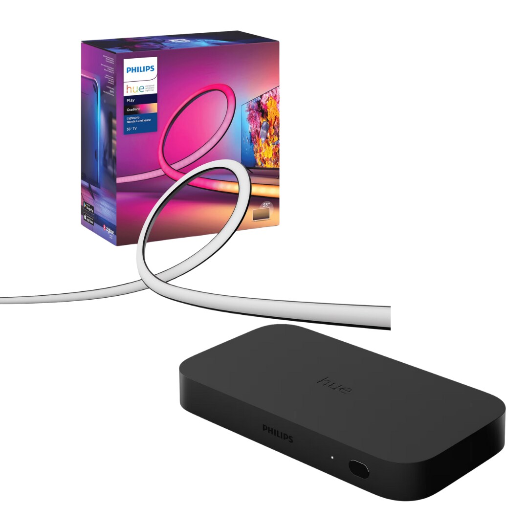 Pacchetto: Hue HDMI sync box + Hue Play gradient lightstrip + Hue