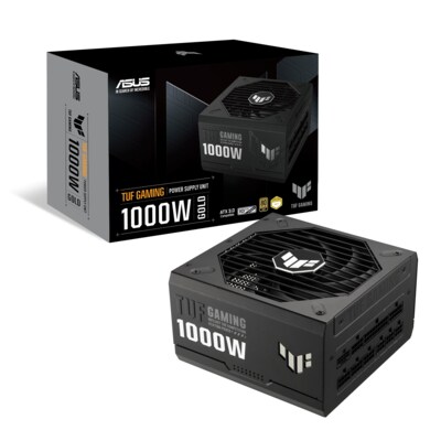 200/1000W günstig Kaufen-ASUS TUF Gaming 1000W Netzteil 80+ Gold ATX3.0 PCIe5.0 135 mm Lüfter. ASUS TUF Gaming 1000W Netzteil 80+ Gold ATX3.0 PCIe5.0 135 mm Lüfter <![CDATA[• Gaming Netzteil mit 1000 Watt, 80+ Gold • Voll Modulares Kabelmanagement,1x 16-pin • Axia