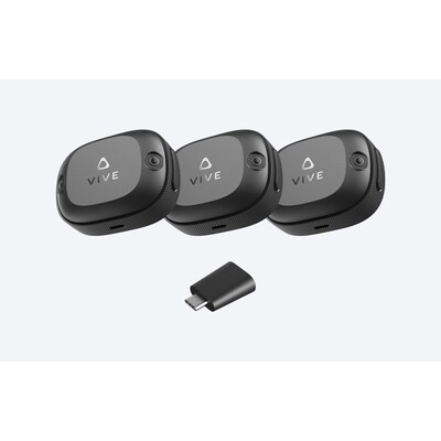 VIVE günstig Kaufen-VIVE Ultimate Tracker 3+1 Kit. VIVE Ultimate Tracker 3+1 Kit <![CDATA[• erfordert Dongle zum Verbinden mit: VIVE XR Elite, VIVE Focus 3 (LBE) • USB Typ-C, Pogo Pins • 6DoF Inside-Out-Tracking • Wide-FOV-Tracking-Kameras x 2]]>. 