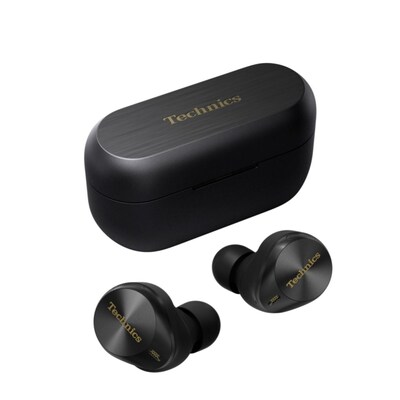 Bluetooth/WIFI günstig Kaufen-Technics EAH-AZ80E-K ANC Bluetooth True Wireless Kopfhörer schwarz. Technics EAH-AZ80E-K ANC Bluetooth True Wireless Kopfhörer schwarz <![CDATA[• Typ: True-Wireless-Kopfhörer - geschlossen • Übertragung: Bluetooth, Noise Cancelling, High-R