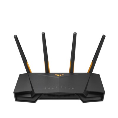 zu WiFi günstig Kaufen-ASUS TUF Gaming AX4200 Dual Band WiFi 6 Gaming Router. ASUS TUF Gaming AX4200 Dual Band WiFi 6 Gaming Router <![CDATA[• Ultraschnelles WiFi 6 mit einer Geschwindigkeit von bis zu 4.200 Mbit/ • Echte kabelgebundene Multi-Gigabit-Geschwindigkeiten • O