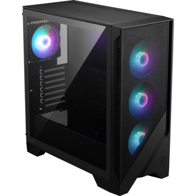 Forge A günstig Kaufen-MSI MAG Forge 320R Airflow MIDI Tower Gaming Gehäuse. MSI MAG Forge 320R Airflow MIDI Tower Gaming Gehäuse <![CDATA[• mATX Gaming Gehäuse mit Echtglas Seitenfenster • Triple Tempered Glas, 4mm, Ideal für RGB Beleuchtung • Kompatibel zu m