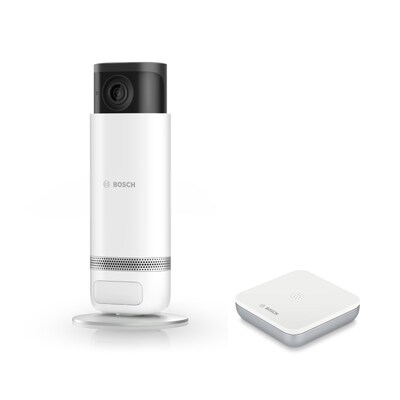 Door Sensor günstig Kaufen-Bosch Smart Home Eyes II Überwachungskamera Indoor • Wassermelder. Bosch Smart Home Eyes II Überwachungskamera Indoor • Wassermelder <![CDATA[• Präzise Personenerkennung • Videoanalyse und Bewegungssensor • Schnelle Installa