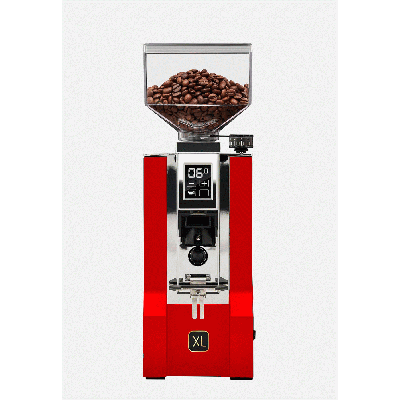 Hig Kaffee günstig Kaufen-Eureka Mignon XL Chrom Rot. Eureka Mignon XL Chrom Rot <![CDATA[• Leistungsstarke 320W Kaffeemühle • 65 mm Mahlscheiben für erstklassige Mahlqualität • 300g Bohnenbehälter • 