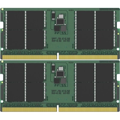 module günstig Kaufen-64GB (2x32GB) Kingston DDR5-4800 CL40 SO-DIMM RAM Notebook Speicher. 64GB (2x32GB) Kingston DDR5-4800 CL40 SO-DIMM RAM Notebook Speicher <![CDATA[• 64 GB (RAM-Module: 2 Stück) • SO-DIMM DDR5 4800 MHz • CAS Latency (CL) 40 • Anschluss:262-pin, Spa